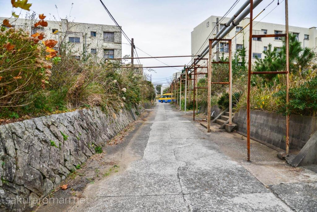 池島鉱員住宅街