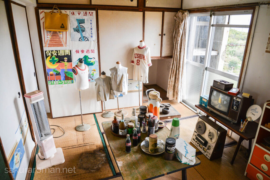 池島鉱員住宅内2