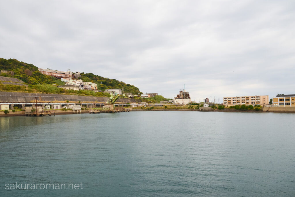 池島港(鏡ヶ池跡)