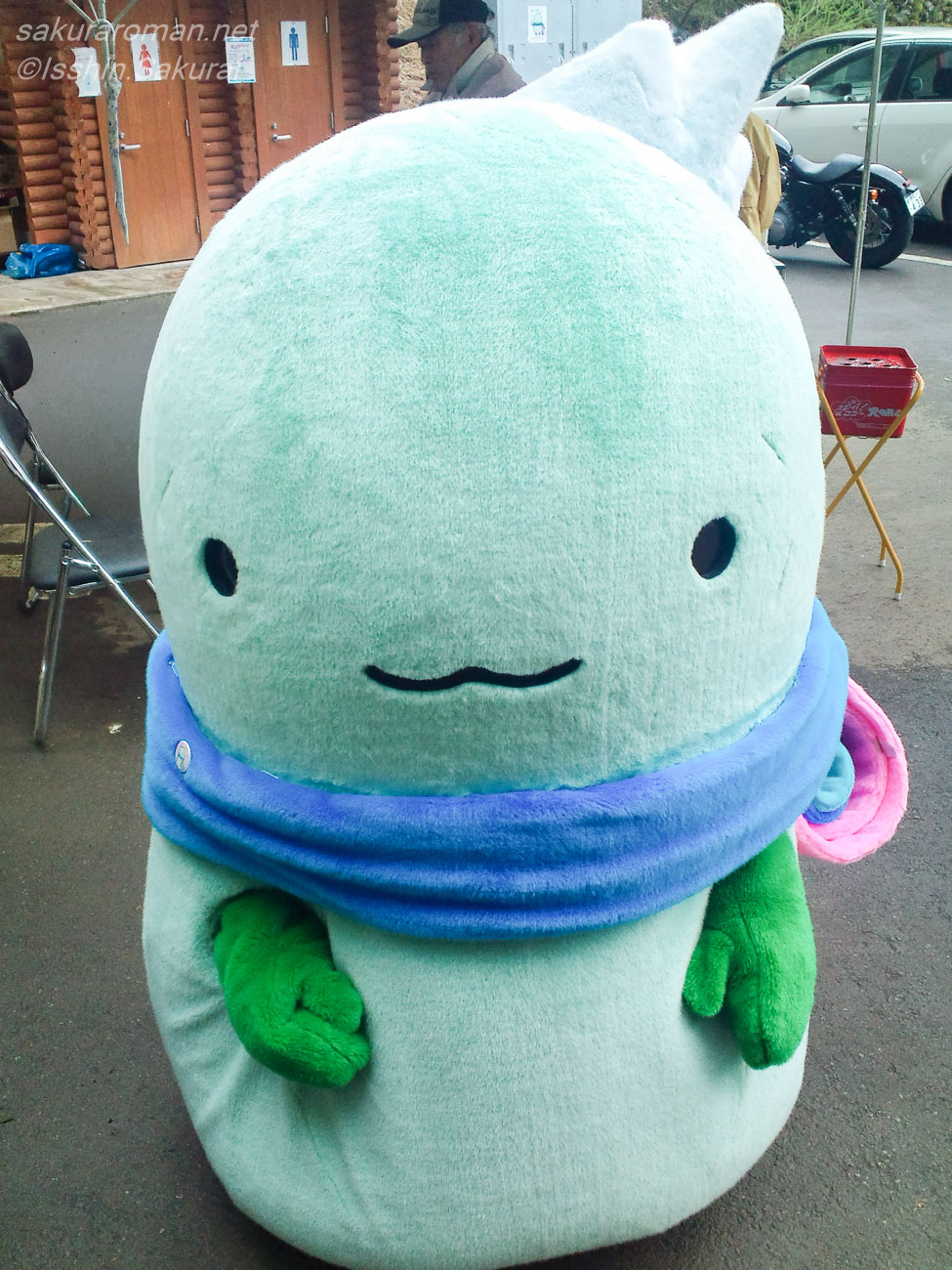兵庫県養父市のゆるキャラで氷ノ山のブナの森に住む森の妖精やっぷー